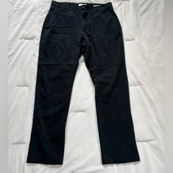 3 Pair Bundle Goodfellow Hennepin Athletic Fit Chinos 32x30 (Black, Blue, Khaki) - Picture 5 of 10